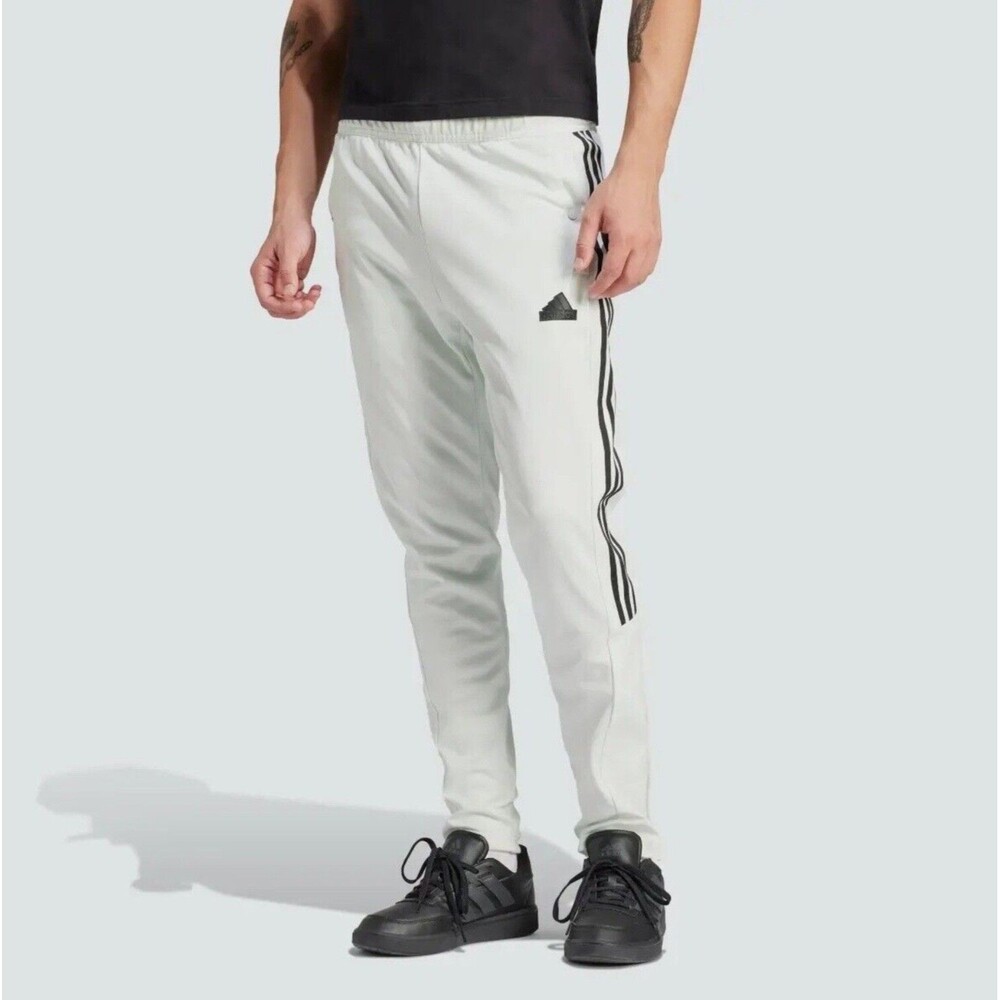 Adidas Vintage Rare Tiro Material Mix Pants Track Bottoms IW3583 Silver Black S